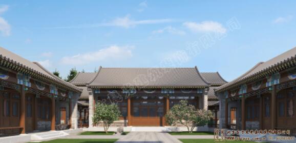 仿古四合院建筑設(shè)計