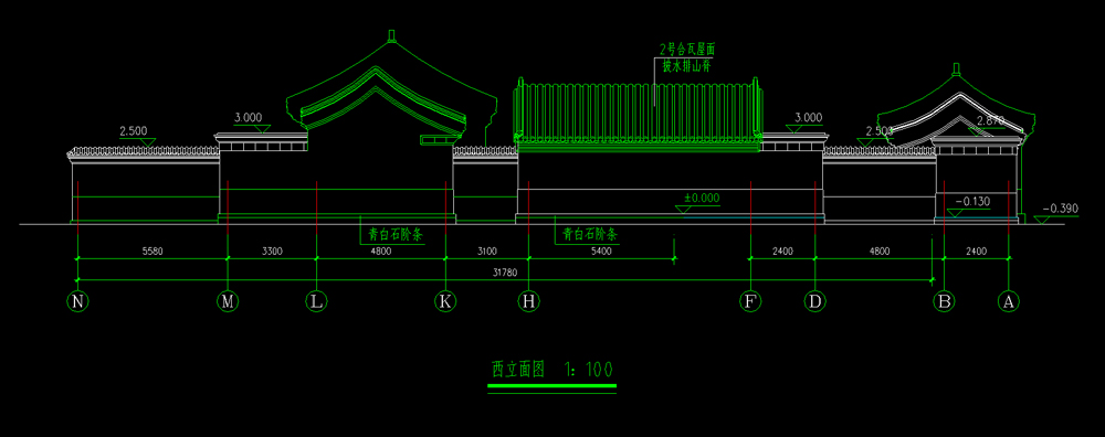 徽派二進(jìn)中式會(huì)所設(shè)計(jì)案例