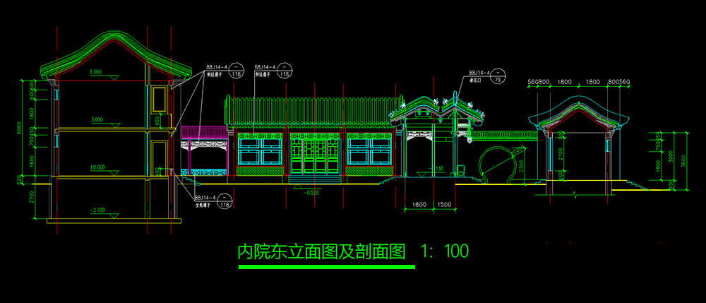 徽派二進(jìn)中式會(huì)所設(shè)計(jì)案例